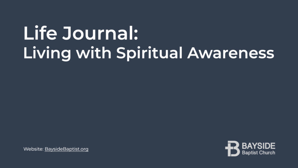 Life Journal: Living with Spiritual Awareness Image